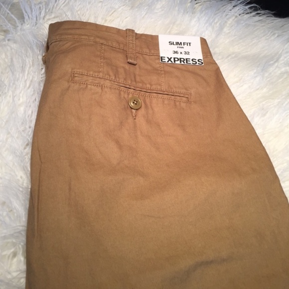Express- Men's Slim Fit Finn Pants - Picture 3 of 3